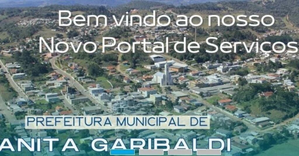 Nota oficial sobre troca do site oficial da prefeitura de Anita Garibaldi