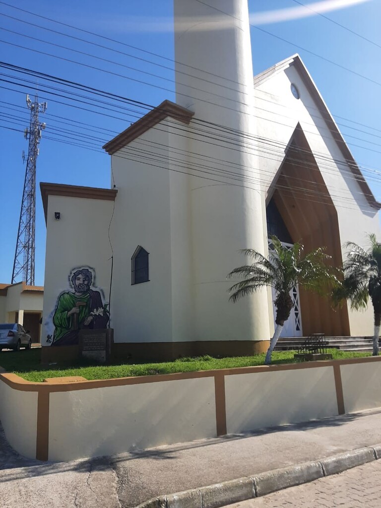 Com a proteção do padroeiro