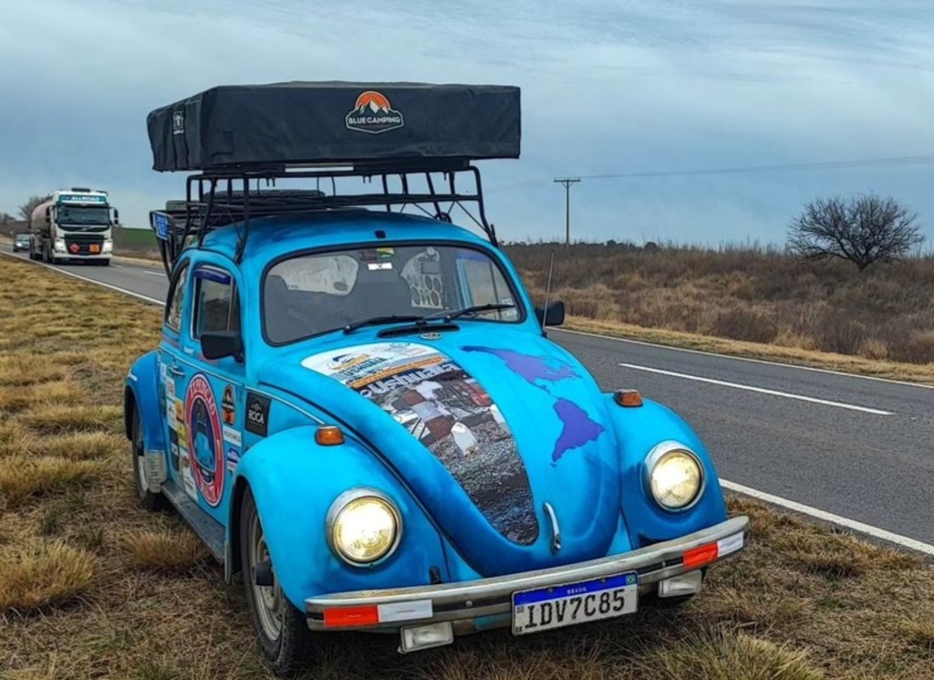  - Fusca 1974 'De Niro' foi alvo dos ladrões no último dia 1 de agosto