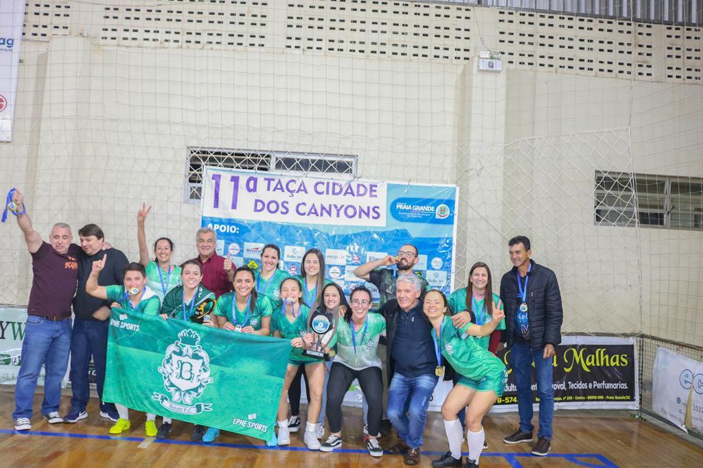 GRANDE PÚBLICO E BONS JOGOS MARCARAM AS FINAIS DA 11ª TAÇA CIDADE DOS CANYONS EM PRAIA GRANDE