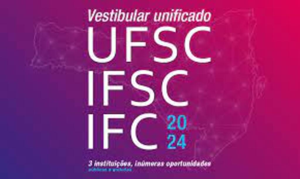 Vestibular Unificado UFSC/IFSC/IFC abre inscrições nesta terça-feira, 5 de setembro