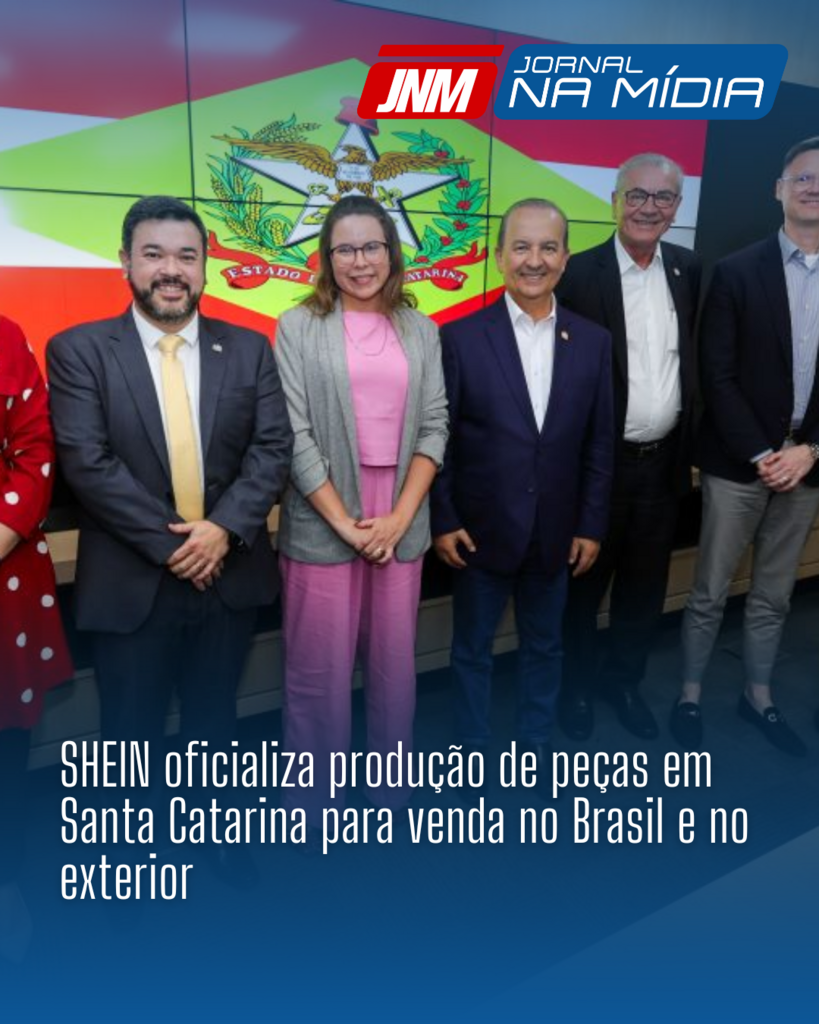 SHEIN oficializa produção de peças em Santa Catarina para venda no Brasil e no exterior