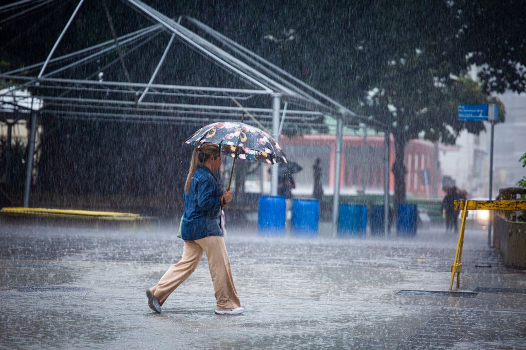 Chuva retorna para a Região Central no feriado de 7 de Setembro; Inmet emite alerta para tempestades no Estado