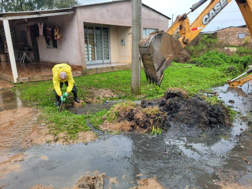 Já choveu 60 milímetros em Bagé