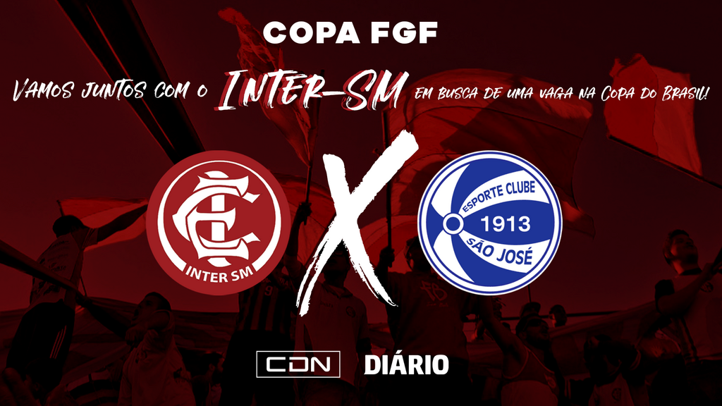 título imagem AO VIVO: acompanhe Inter-SM e São José pela Copa FGF