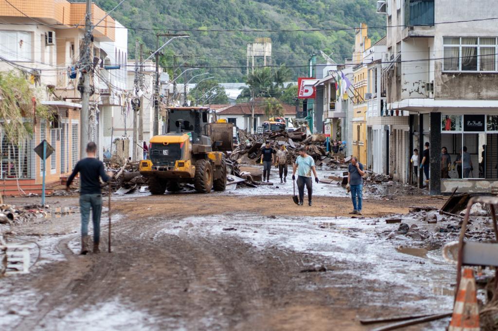 Foto: Maurício Tonetto/Secom - Muçum é um dos municípios gaúchos mais atingidos pela tempestade