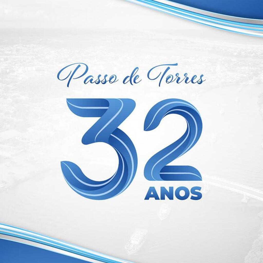 MUNICÍPIO DE PASSO DE TORRES CELEBRA ANIVERSÁRIO DE EMANCIPAÇÃO DE 32 ANOS COM FESTA