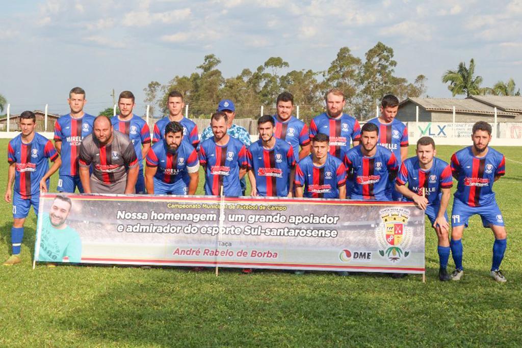 MUITOS GOLS NA RODADA DO CAMPEONATO MUNICIPAL DE FUTEBOL DE SANTA ROSA DO SUL