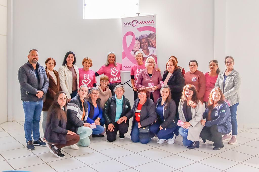 MULHERES DE MORRINHOS DO SUL PARTICIPARAM DE CONVERSA SOBRE O CÂNCER DE MAMA