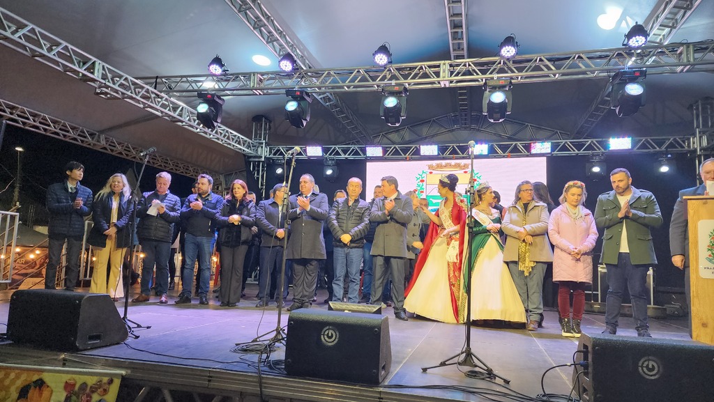 Abertura Oficial conta com diversas autoridades na 23ª Festa Nacional da Maçã