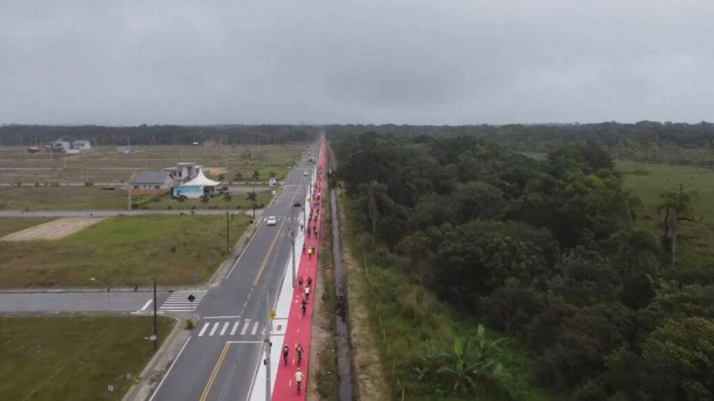 São Francisco do Sul recebe ciclovia com acesso à praia