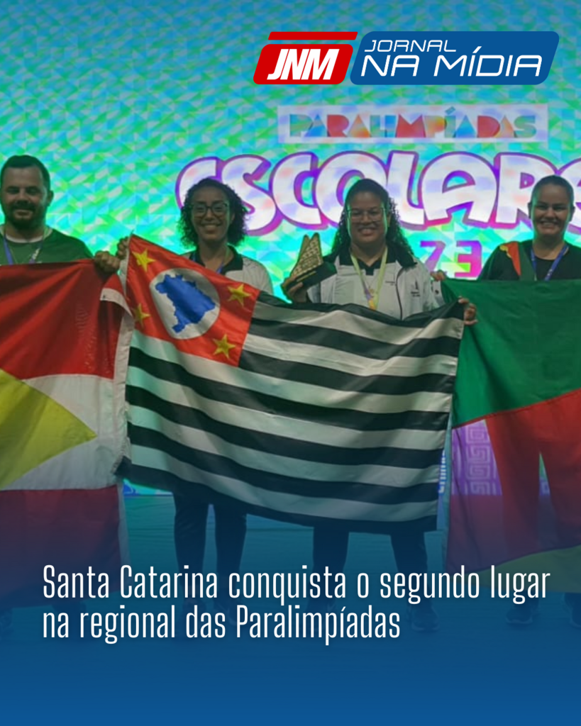Santa Catarina conquista o segundo lugar na regional das Paralimpíadas