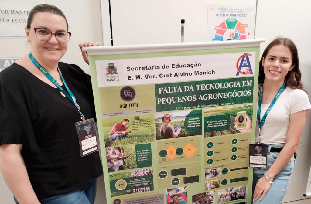 Projeto que visa levar tecnologia para agricultores se destaca na 4ª Mostra Nacional de Ciências em Brasília