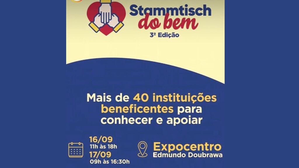 Stammtisch do Bem acontece neste sábado em Joinville