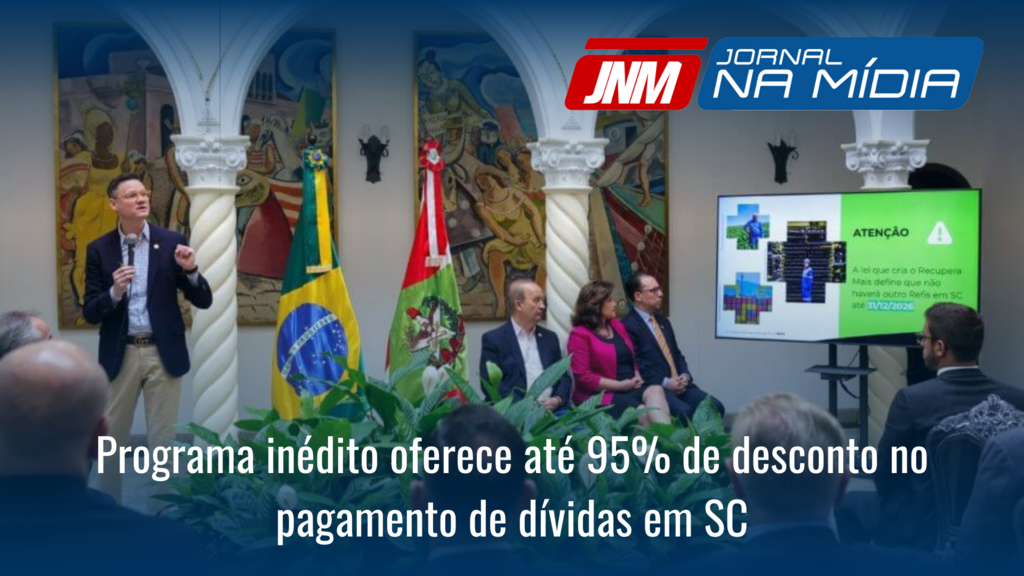 Programa inédito oferece até 95% de desconto no pagamento de dívidas em SC