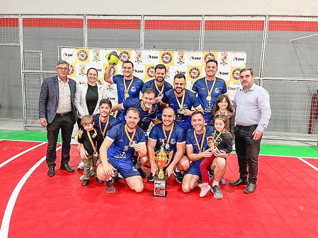 DEFINIDOS OS CAMPEÕES DO MUNICIPAL DE VOLEIBOL DE SANTA ROSA DO SUL