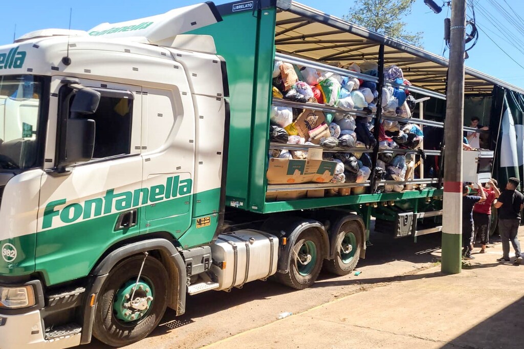 SOS RIO GRANDE DO SUL: CAMPANHA ARRECADA 185 TONELADAS DE DOAÇÕES NO SUL CATARINENSE