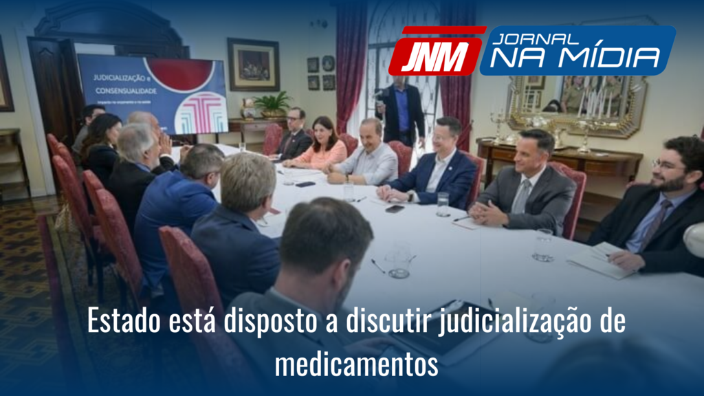 Estado está disposto a discutir judicialização de medicamentos