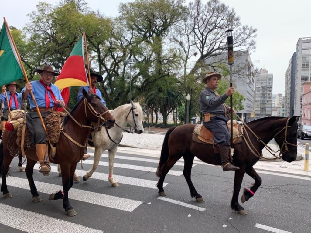Foto: Ascom/Sedac-RS - Especial DP - Celebração da Semana Farroupilha foi realizada de forma atípica em respeito às pessoas que sofreram com as enchentes