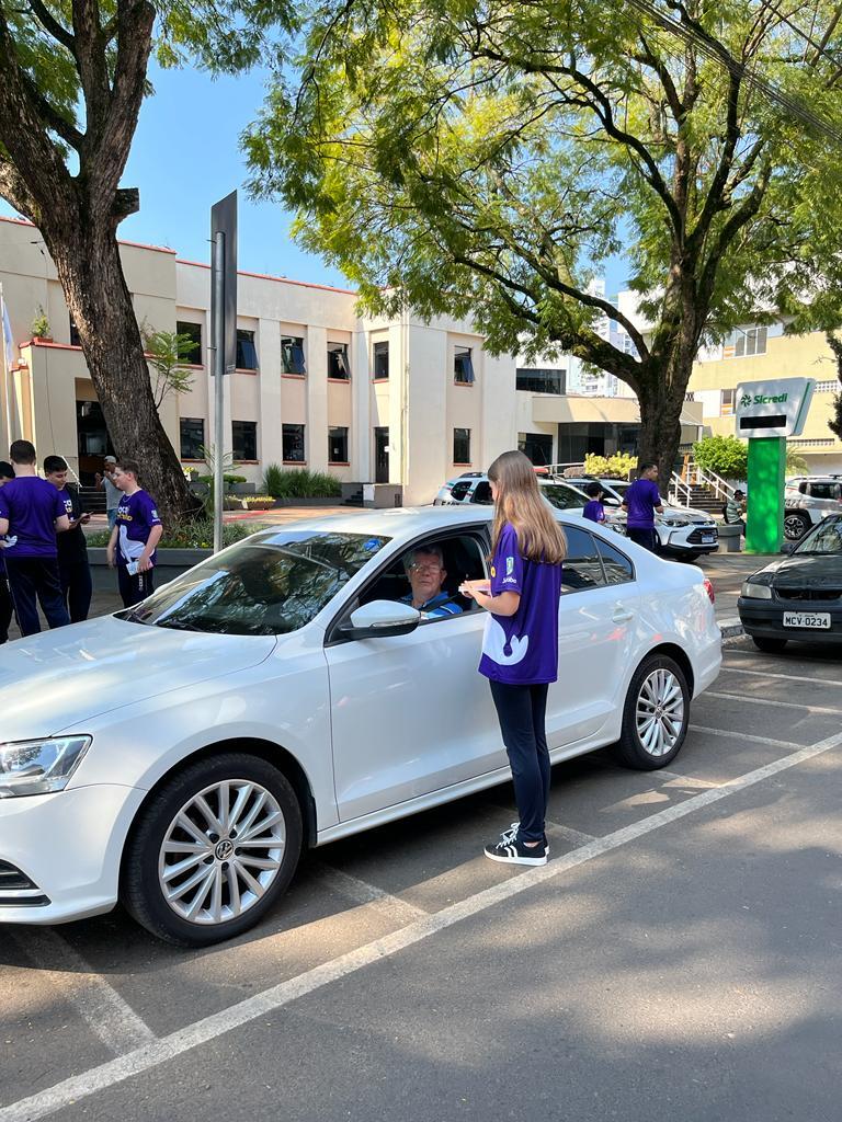 Joaçaba promove Campanha alusiva a Semana Nacional do Trânsito