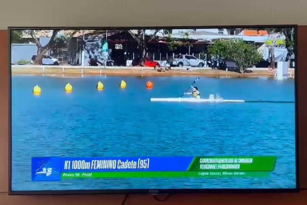 título imagem Atleta de Santa Maria conquista ouro no Brasileiro de Canoagem
