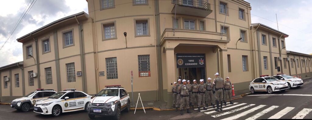 Foto: Brigada Militar (Divulgação) - Ação lançada na última sexta-feira busca oferecer a sensação de segurança aos santa-marienses, diz a BM