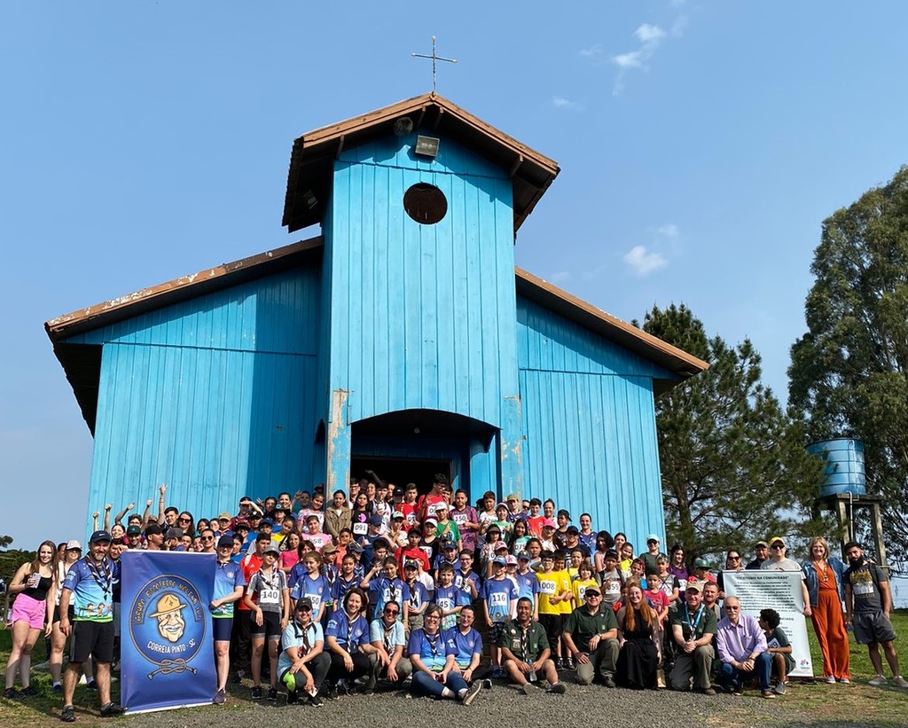 1° Passeio Ciclístico e Caminhada Escoteira