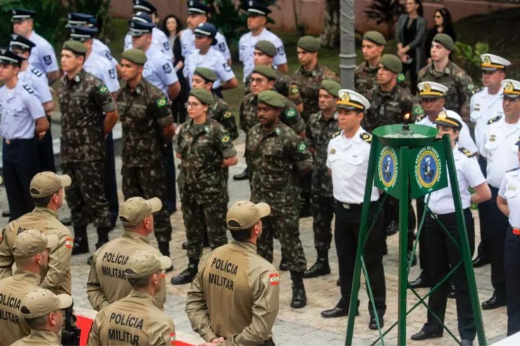  - Forças Armadas e forcas de Segurança do Estado participam do 7 de setembro – Foto: Leo Munhoz