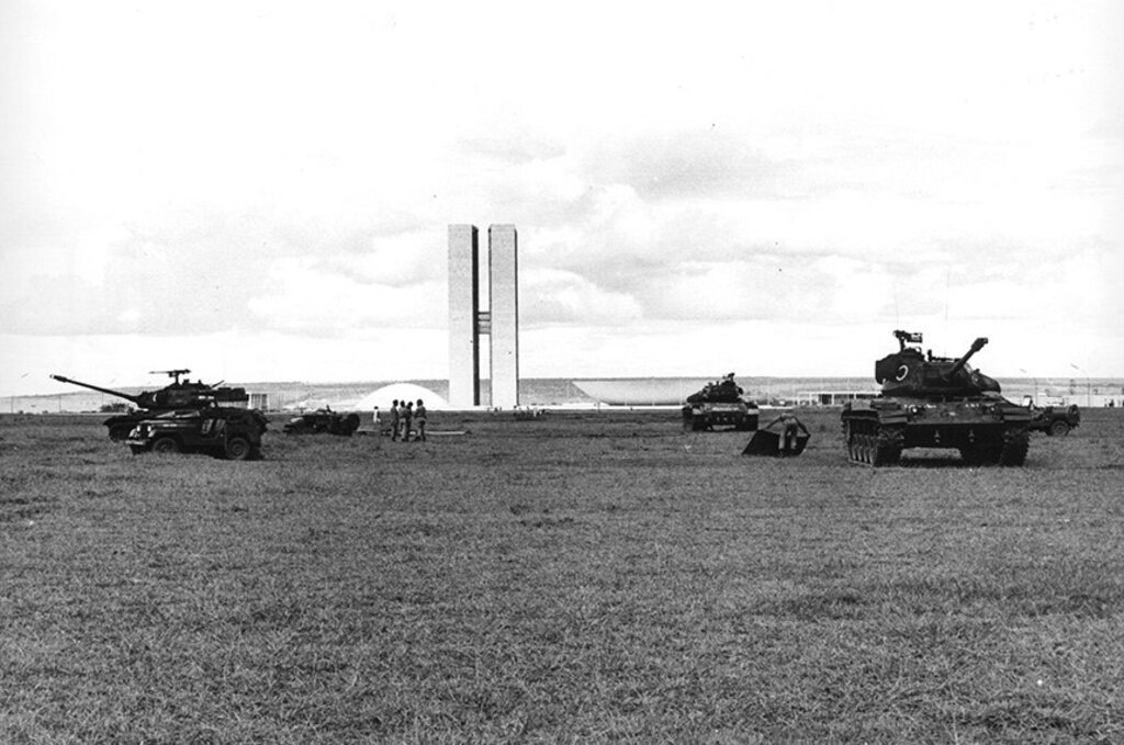 Foto: Arquivo Público do DF - O regime militar no Brasil durou de 1964 a 1985
