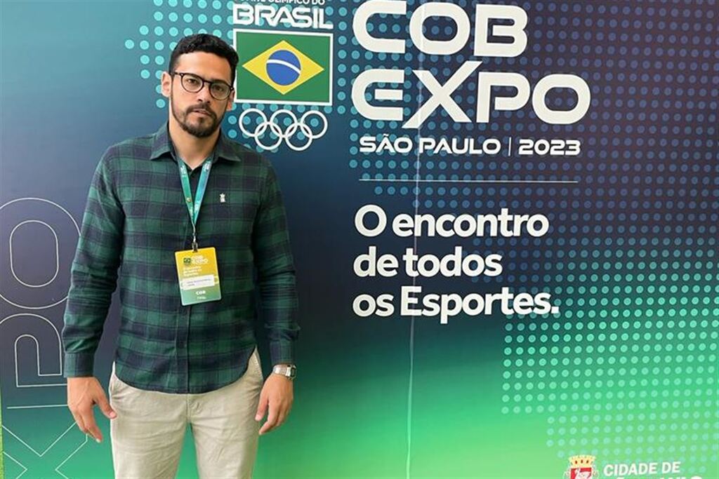 Secretário Gilvan Ribeiro participa de evento do Comitê Olímpico Brasileiro em São Paulo