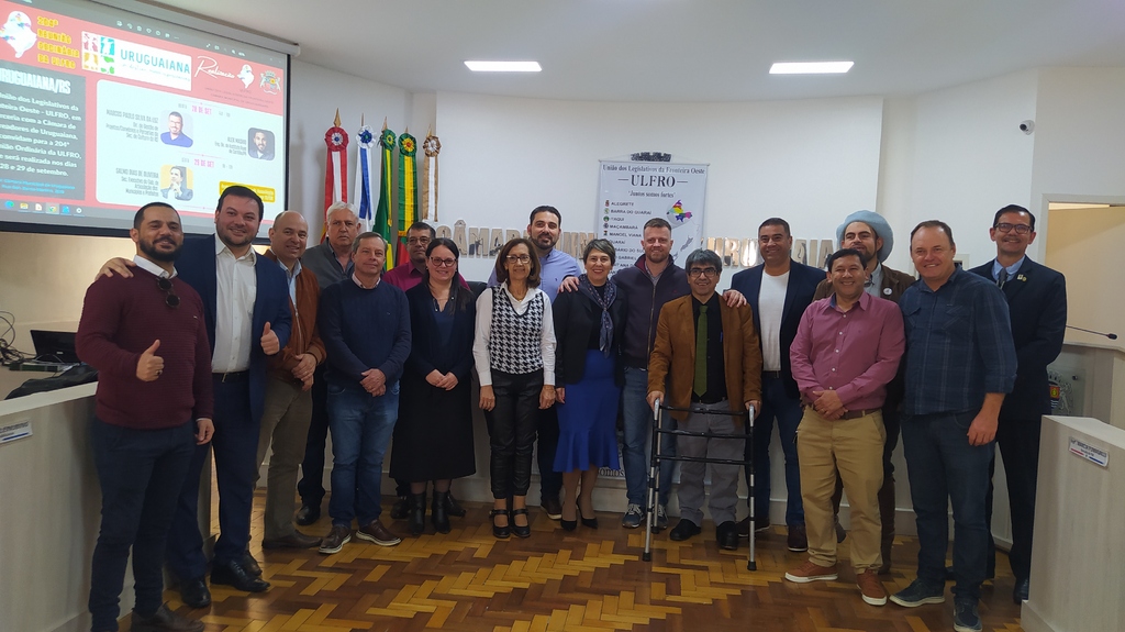 Vereadores da região se reúnem em Uruguaiana