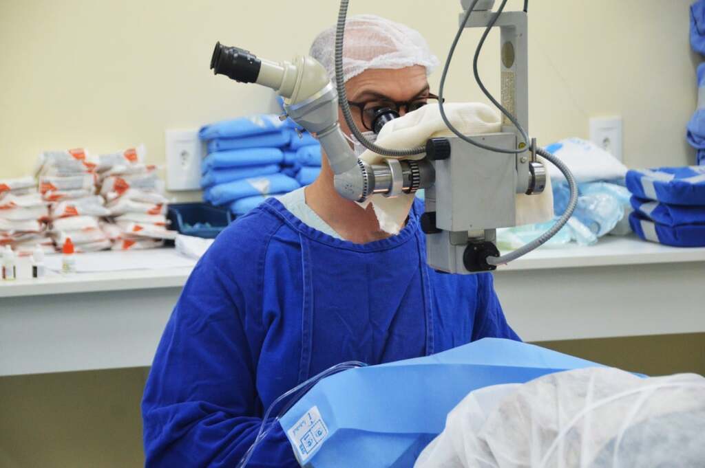 Município realizou mais de 800 cirurgias de catarata em 2023
