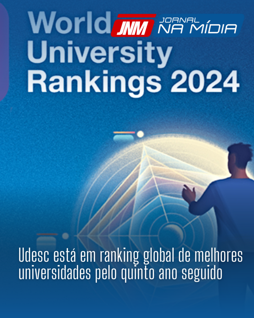 Udesc está em ranking global de melhores universidades pelo quinto ano seguido