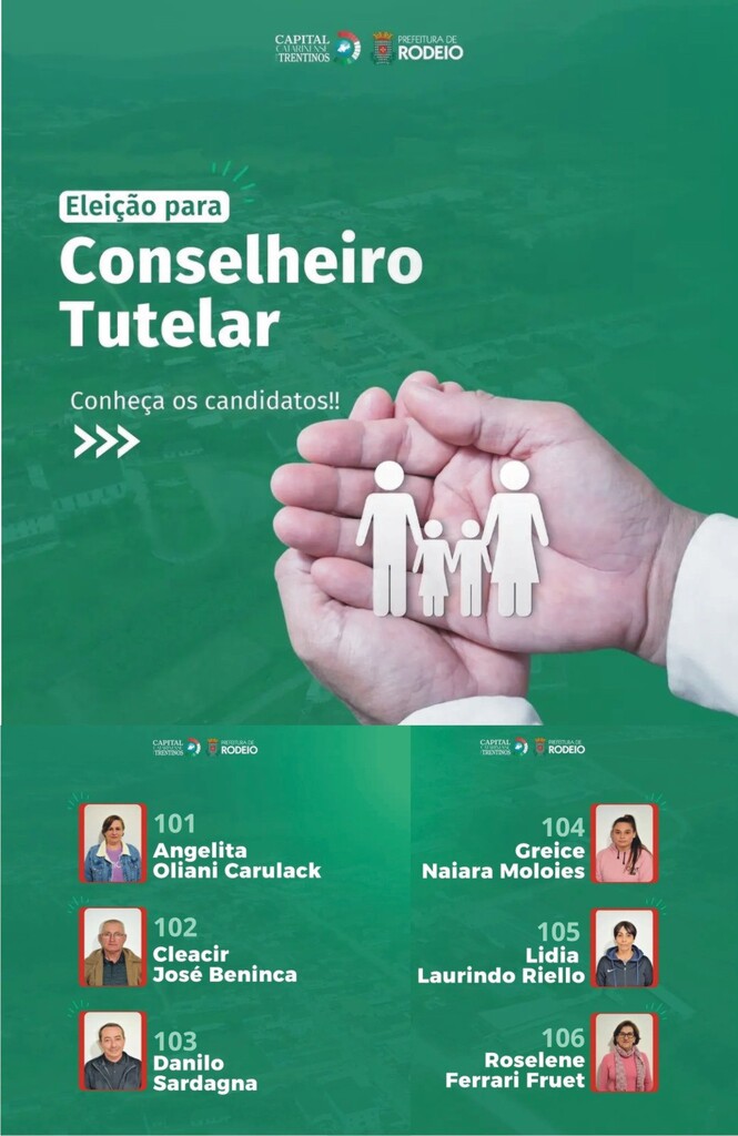 Confira os Candidatos ao Conselho Tutelar