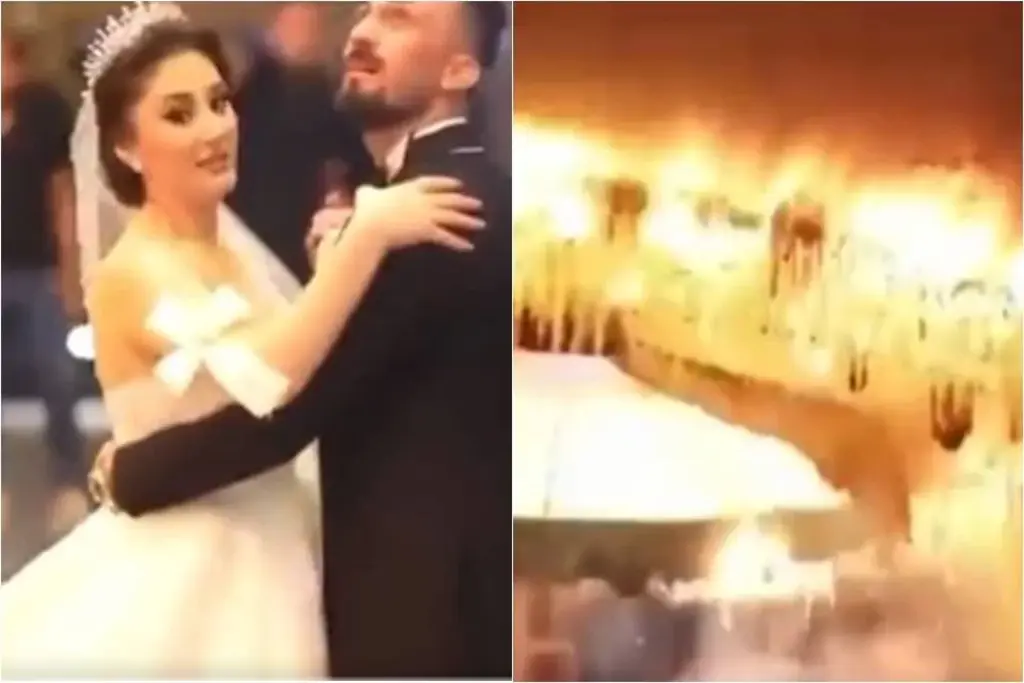 Tragédia no Iraque: Vídeo revela momentos angustiantes do incêndio em festa de casamento com 94 mortos