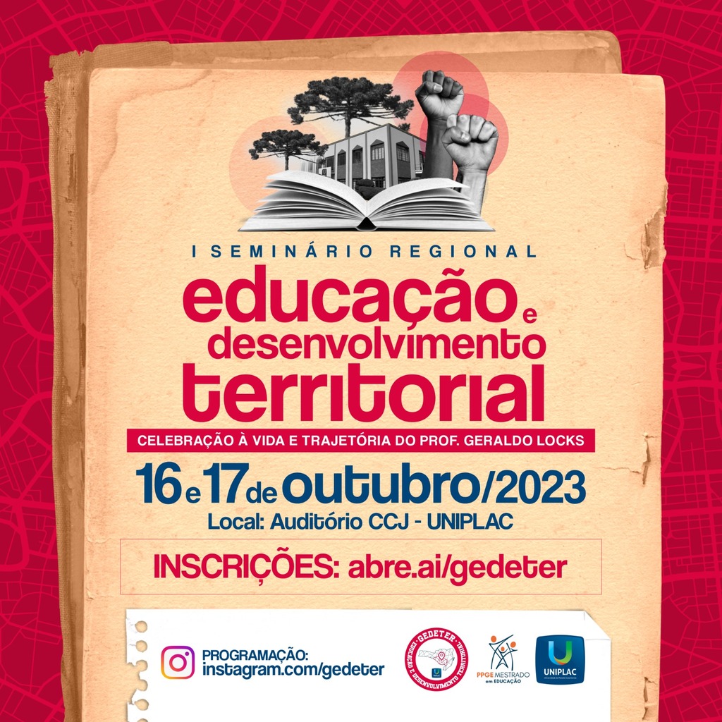  - Inscrições para o evento estão abertas ainda