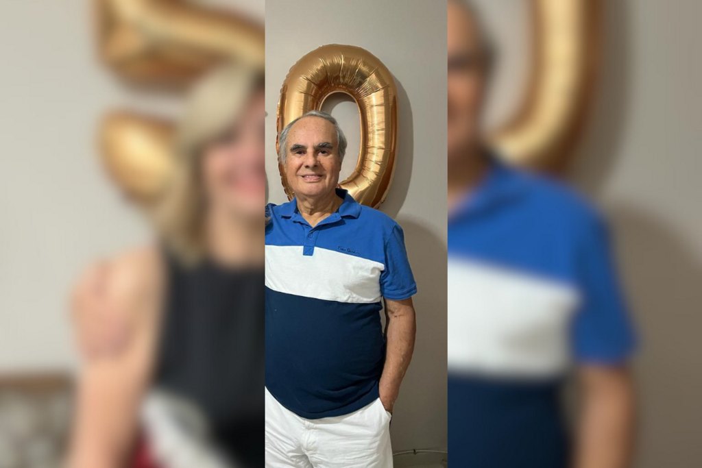 título imagem Familiares lamentam a morte do professor de matemática Danilo Ferreira, aos 78 anos