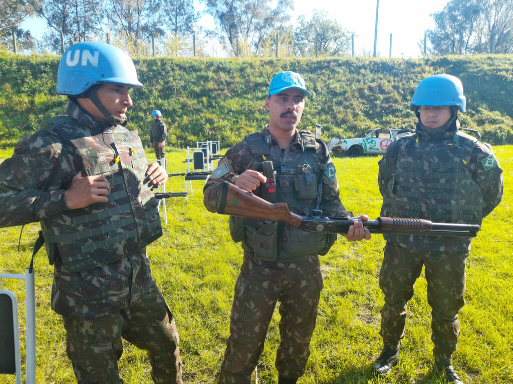 ENGENHARIA DO EXÉRCITO REALIZA EXERCÍCIO DE OPERAÇÕES DE PAZ.