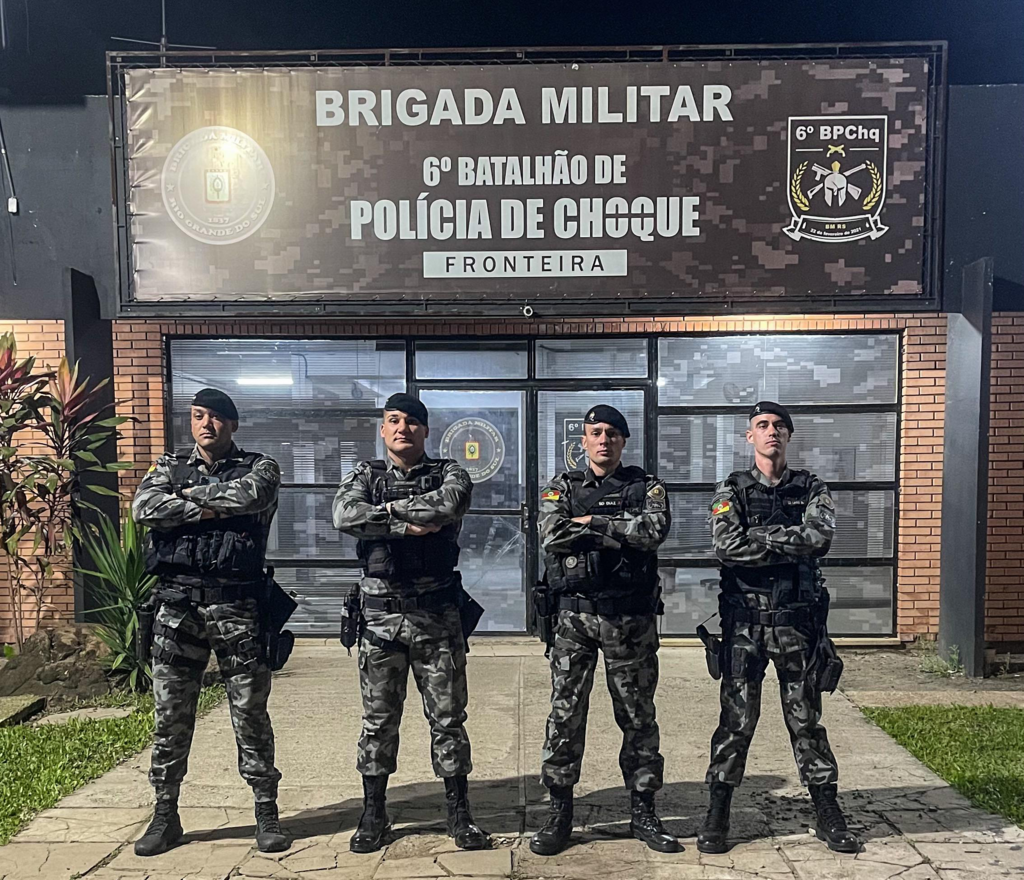 Policiais do 6º BPChq atuarão no Rio de Janeiro