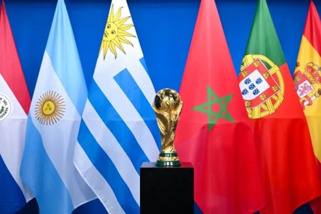 Copa do Mundo 2030 será em Espanha, Portugal e Marrocos, com abertura no Uruguai