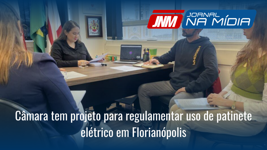 Câmara tem projeto para regulamentar uso de patinete elétrico em Florianópolis