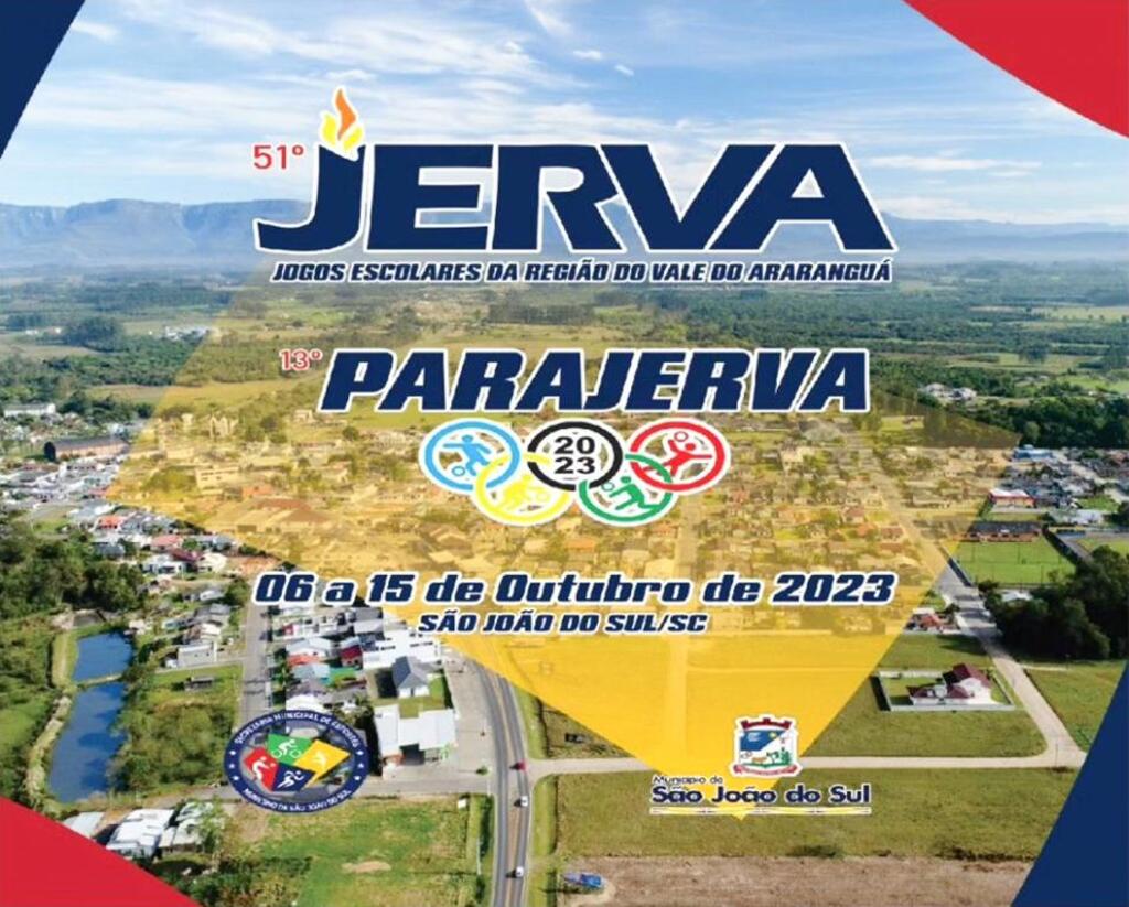 MAIS DE 1000 ALUNOS SÃO ESPERADOS NO 
51º JERVA E 13º PARAJERVA EM SÃO JOÃO DO SUL