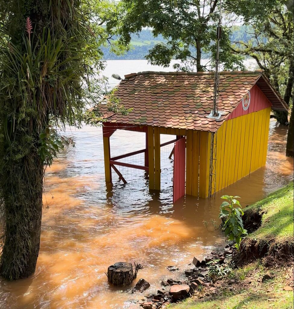 ATUALIZAÇÃO: Nível do rio Uruguai em Itapiranga