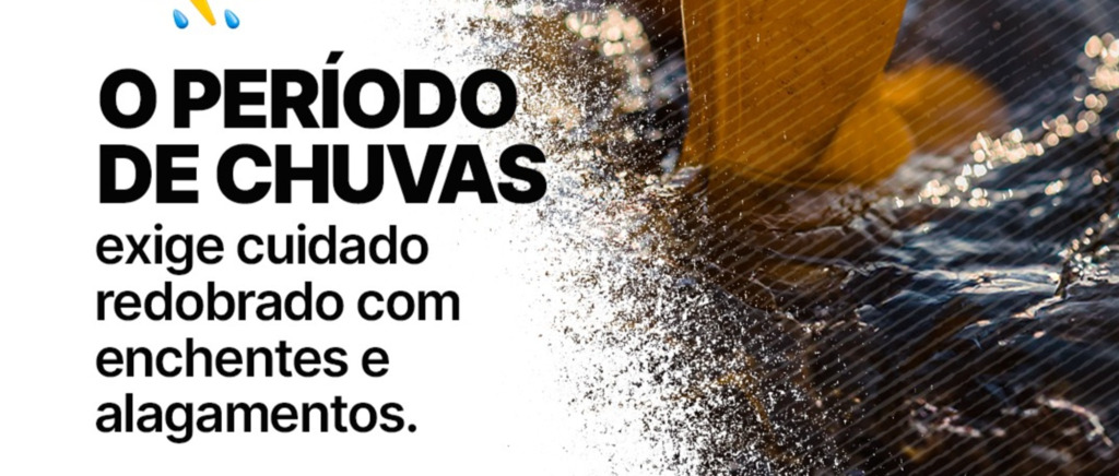 Saúde alerta para o risco do contato com a água das chuvas