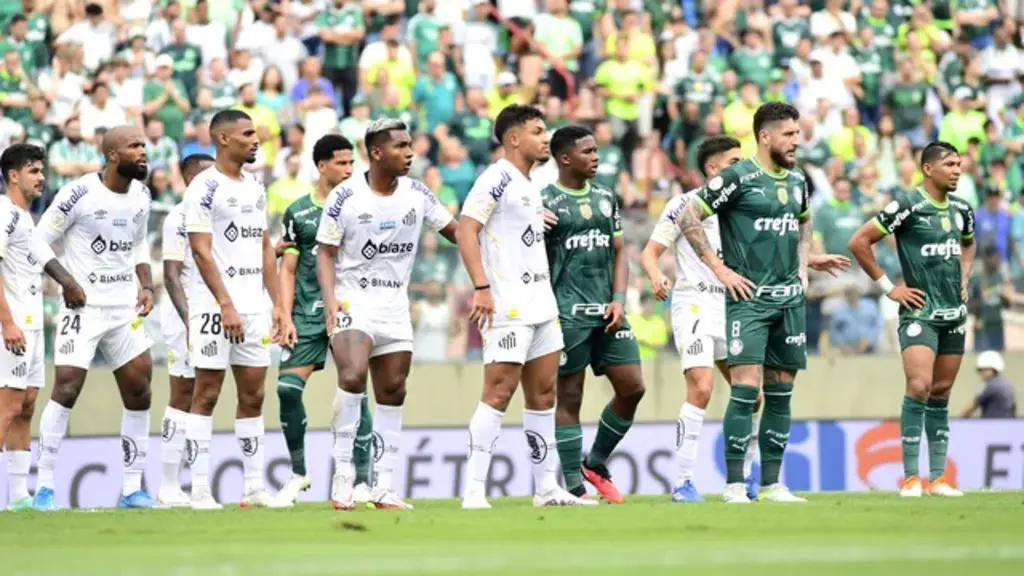 Santos vira o jogo e derrota o Palmeiras, pondo fim a jejum de clássicos