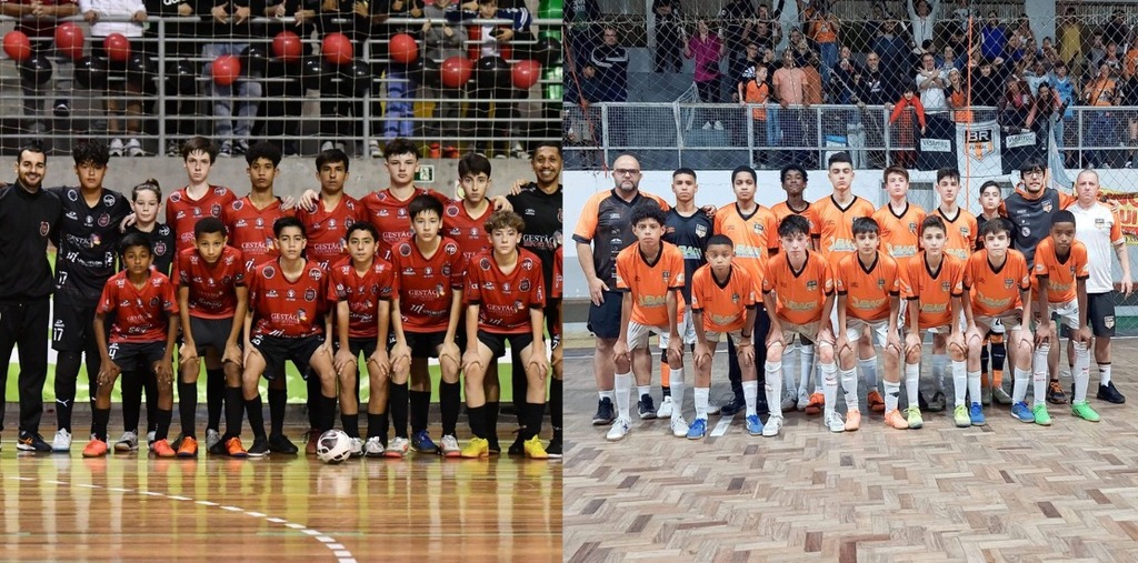 Futsal: na Liga Gaúcha Sub-13, BR e Cacique voltam a decidir conferência