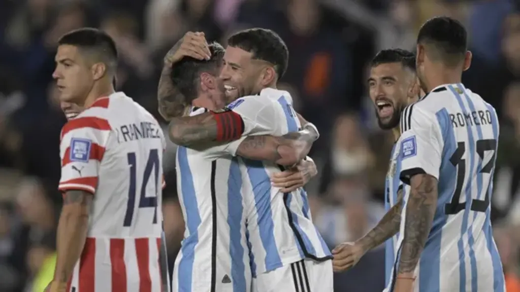 Argentina supera o Paraguai com gol de Otamendi nas Eliminatórias da Copa do Mundo