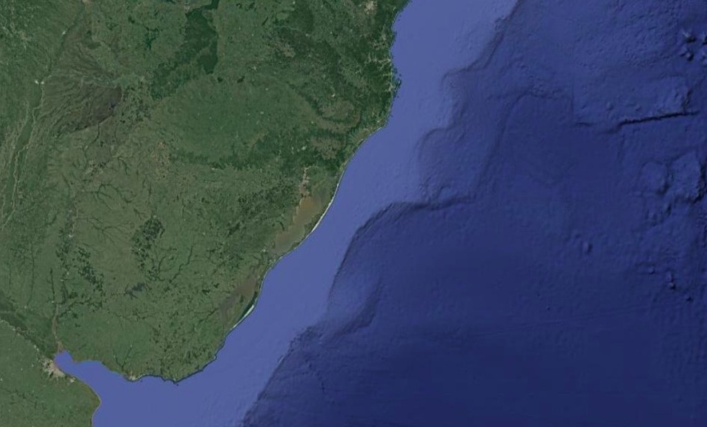 Foto: Divulgação - DP - Parte gaúcha abrange a costa do Rio Grande do Sul, Uruguai e Santa Catarina