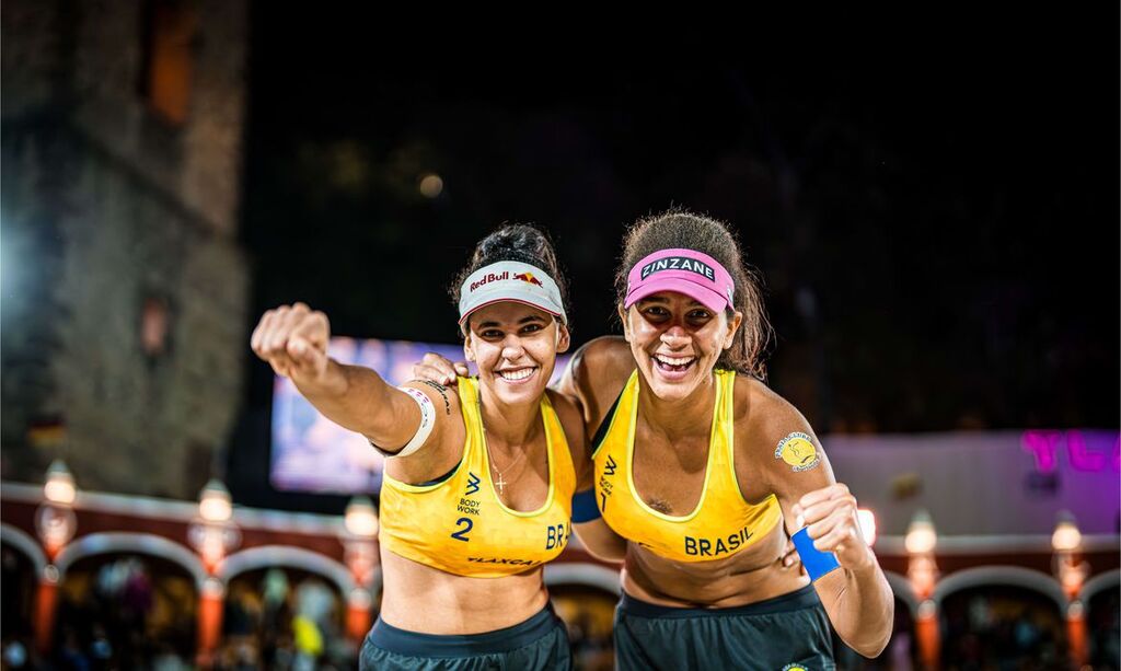 Vôlei de Praia: Duda e Ana Patrícia são vice-campeãs do Mundial