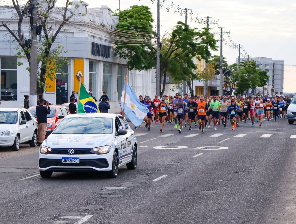 Meia Maratona Internacional de Uruguaiana aconteceu no domingo